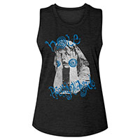 Hole- Pretty On The Inside on a black sleeveless girls shirt