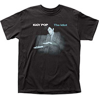 Iggy Pop- The Idiot on a black shirt