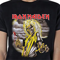 Iron Maiden- Killers on a black shirt