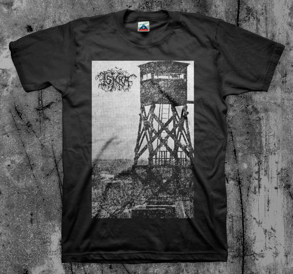 Iskra- Tower on a black shirt (Sale price!)