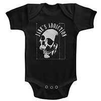 Janes Addiction- Skull on a black onesie (Sale price!)