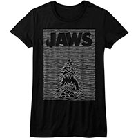 Jaws- Jaw Division on a black girls shirt