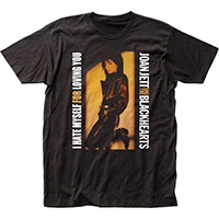 Joan Jett And The Blackhearts- I Hate Myself For Loving You on a black shirt (Sale price!)