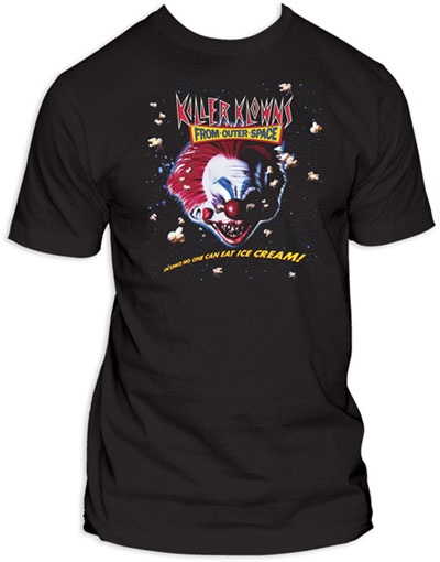 Killer Klowns from Outer Space No One Can Eat Ice Cream Black Shirts