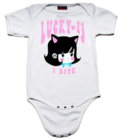 Kawaii Printed Onesie Snapper Onesie by Lucky 13 - SALE