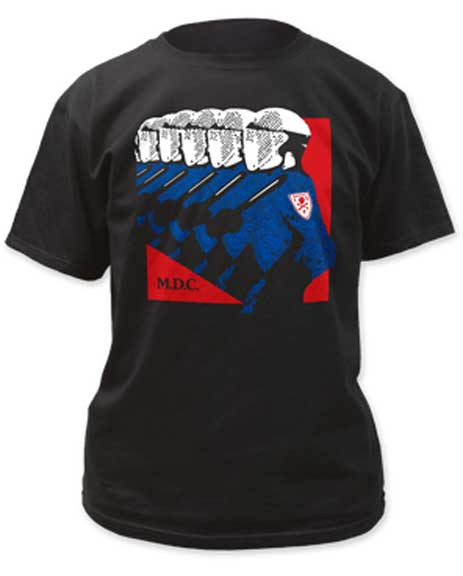 MDC- Riot Cops on a black shirt (Sale price!)