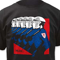 MDC- Riot Cops on a black shirt (Sale price!)