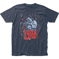 Miles Davis- Illustration on a blue shirt (Sale price!)