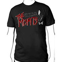 Misfits- Beware on a black shirt (Sale price!)