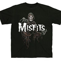 Misfits- Mystic Fiend on a black shirt