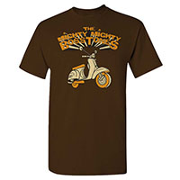Mighty Mighty Bosstones- Scooter on a brown shirt (Sale price!)