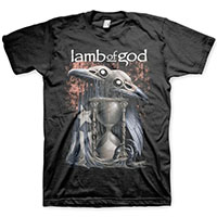 Lamb Of God- Two Heads on a black shirt