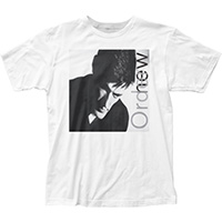 New Order- Low Life on a white ringspun cotton shirt