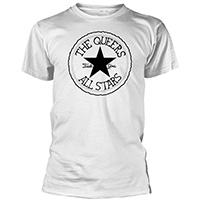 Queers- All Stars on a white ringspun cotton shirt