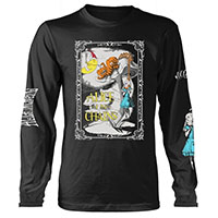 Alice In Chains- Wonderland on a black long sleeve shirt