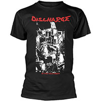 Discharge- In The Cold Night on a black shirt