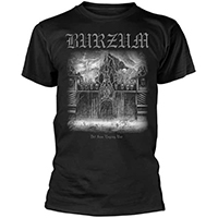 Burzum- Det Som Engang Var on a black shirt