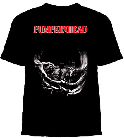 Pumpkinhead- Hands on a black YOUTH sized shirt