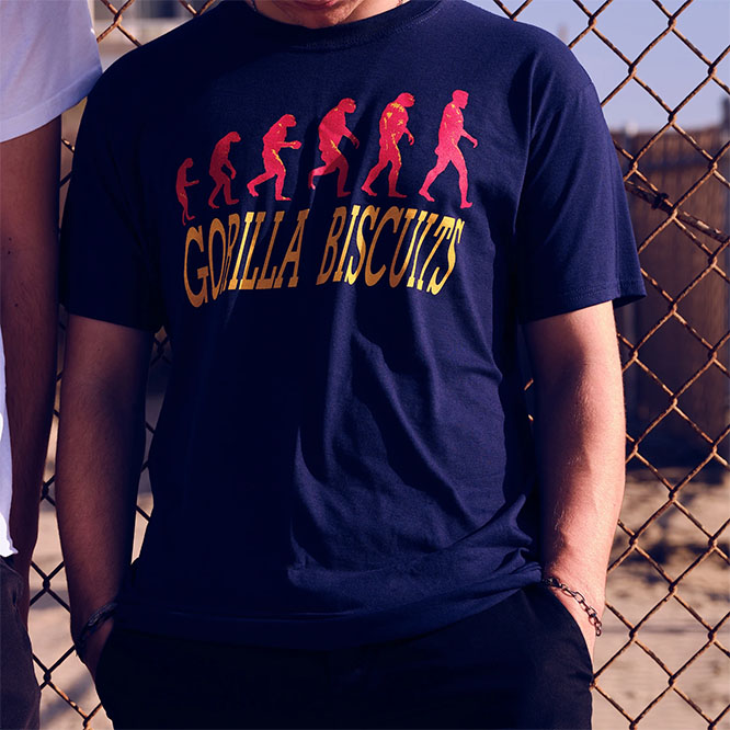 gorilla biscuits hold your ground shirt