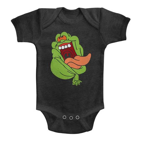 Ghostbusters- Slimer on a charcoal onesie