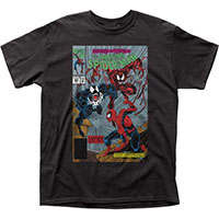 Marvel Comics- Spiderman Carnage Pt 2 on a black shirt