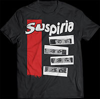 Suspiria- 3 Hags From Hell on a black ringspun cotton shirt (Dario Argento)
