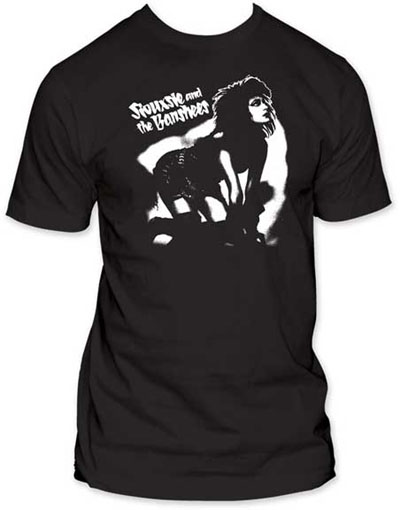 Siouxsie & The Banshees- Siouxsie On Hands & Knees on a black ringspun cotton shirt