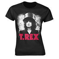 T Rex- Bolan Slider on a black girls shirt (Import)