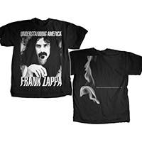 Frank Zappa- Understanding America on front & back on a black shirt