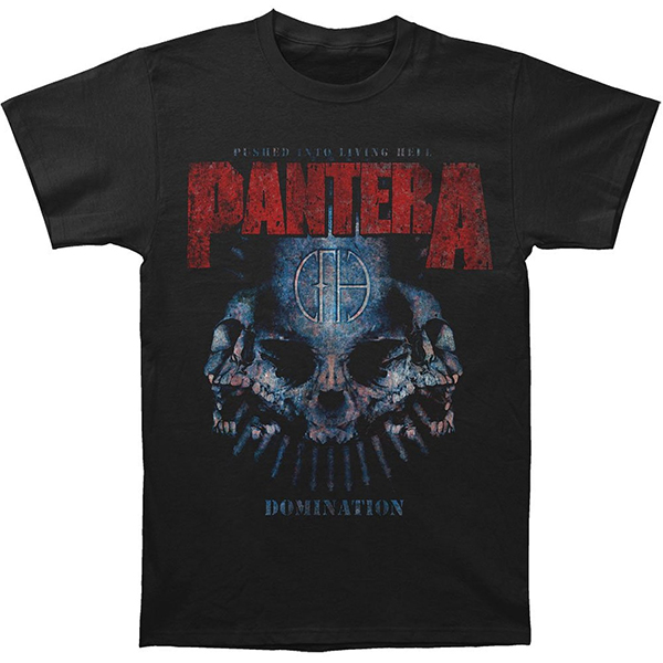 Pantera- Domination on a black shirt