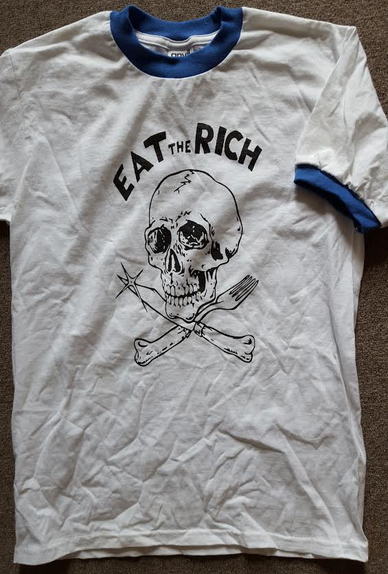eat the rich shirt vintage