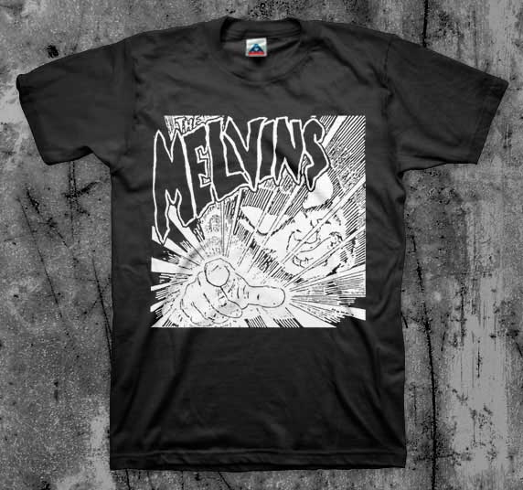 Melvins- Oven on a black shirt