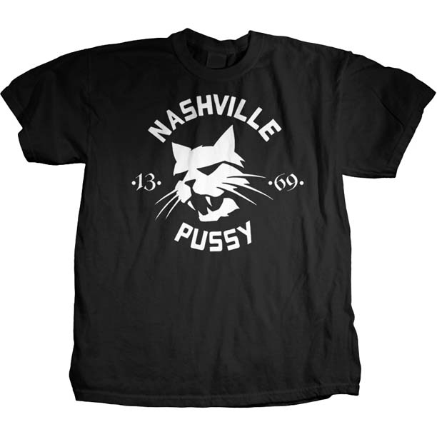 Nashville Pussy- Bobcat on a black shirt