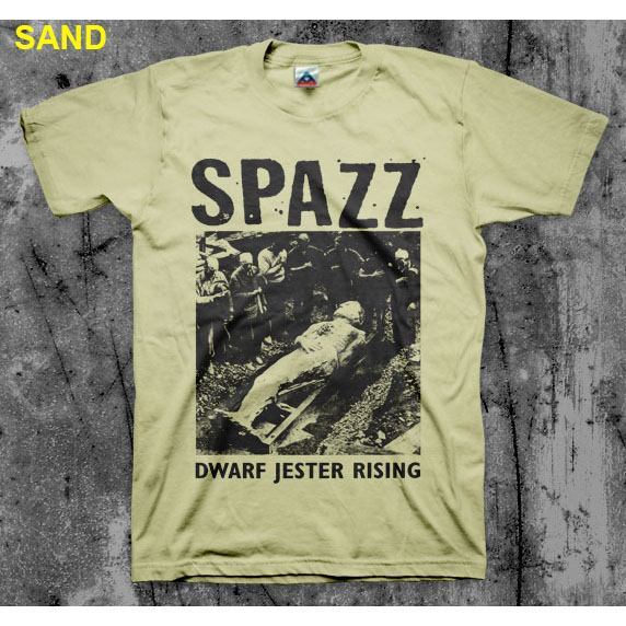 Spazz- Dwarf Jester Rising shirt (Various Color Ts)