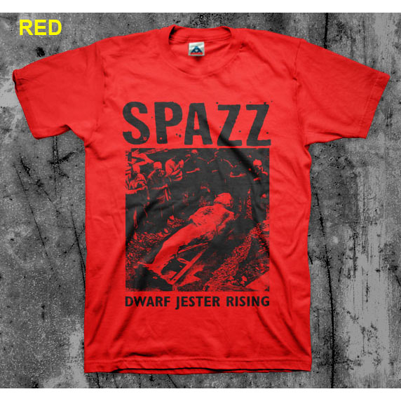 Spazz- Dwarf Jester Rising shirt (Various Color Ts)