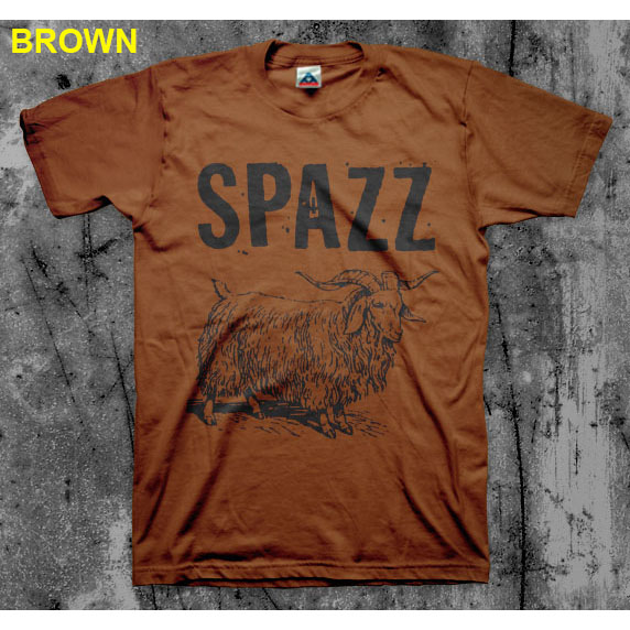 Spazz- Goat shirt (Various Color Ts)