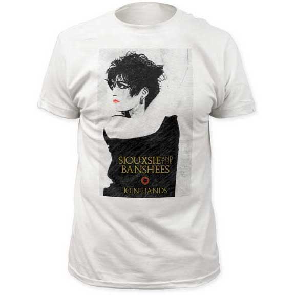 Siouxsie & The Banshees- Join Hands on a white ringspun cotton shirt (Sale price!)