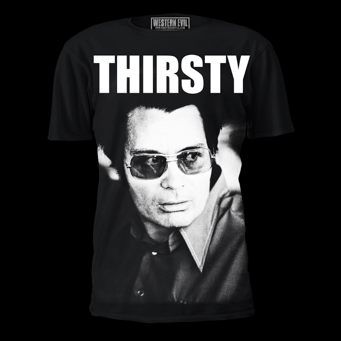Thirsty Jim Jones Shirt by Western Evil - 2X only