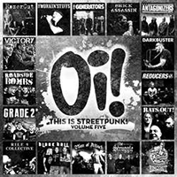 V/A- Oi! This Is Streetpunk Volume 5 LP (Black With Gold & Silver Splatter Vinyl, With Free Oi! Patch)