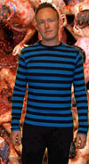 Riff Randall Guys Striped Long Sleeve Shirt by No Future - SALE - XS & XL only