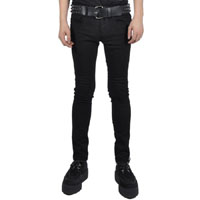 Trash And Vaudeville Skinny Stretch Jeans in BLACK by Tripp NYC