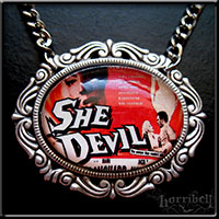 She Devil Necklace by Horribell - SALE