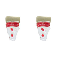 Stud Post Earrings by Sourpuss- Pizza Slice - SALE