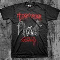Terrorizer- Hordes Of Zombies on a black shirt (Sale price!)