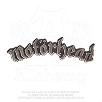 Motorhead Pewter Lapel Pin -by Alchemy England 1977