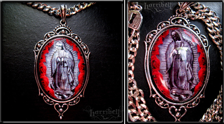 Muerte Guadalupe Necklace by Horribell - SALE