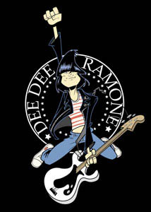 RAMONES PATCH STRIP LOGO JOEY RAMONE DEEDEE RAMONE JOHNNY RAMONE JOEY RAMONE 