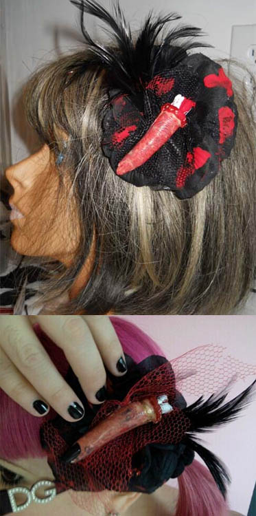 Severina hair clip by Hairy Scary - SALE - last one