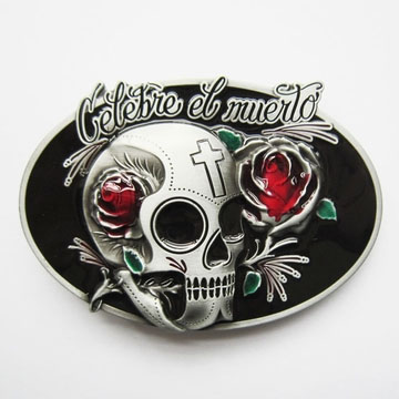 Celebre El Muerto Belt Buckle (bb189)