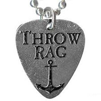 Throw Rag- Guitar Pick Pendant
